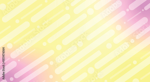 Soft Yellow and Pink Gradient Background with Subtle Geometric Rounded Line Pattern