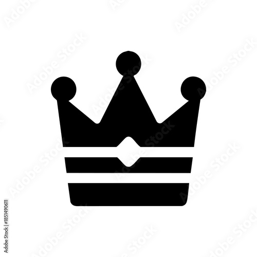 Bold Crown Elite Status Royalti tier Icon