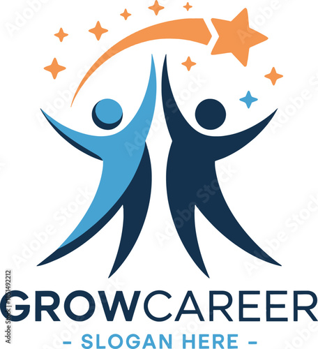 Business Growth Career Development Concept Illustration
