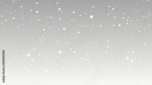 Soft gray background with scattered white circular shapes of varying sizes