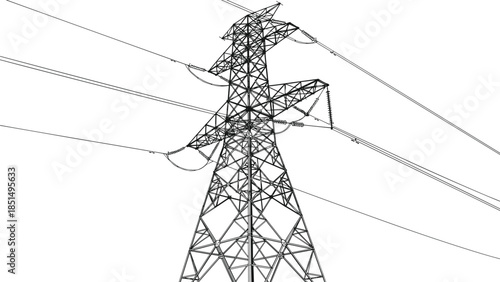 Ferris wheel structure vector line art silhouette, amusement park ride, carnival fun, attraction, large observation wheel drawing