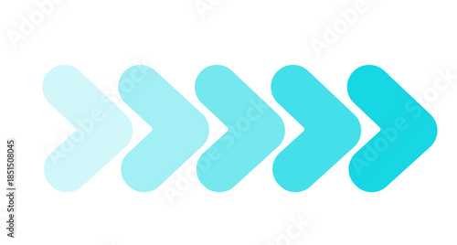 Pastel arrow icon signs