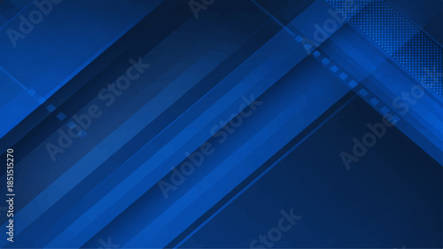 A futuristic blue abstract background features a digital motion texture with 3d waves and light gradient lines for a modern technology business wallpaper design