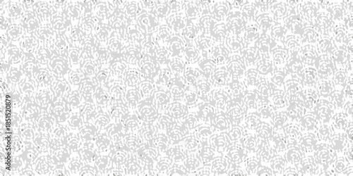 Seamless pattern of delicate swirling waves in a monochromatic gray tone
