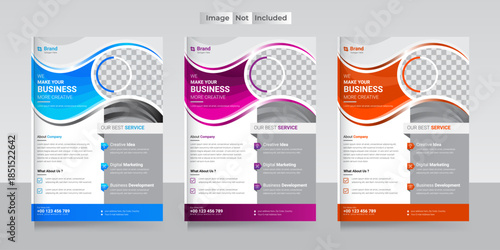 Modern Corporate Business Flyer Template | Creative Marketing Agency Poster Design