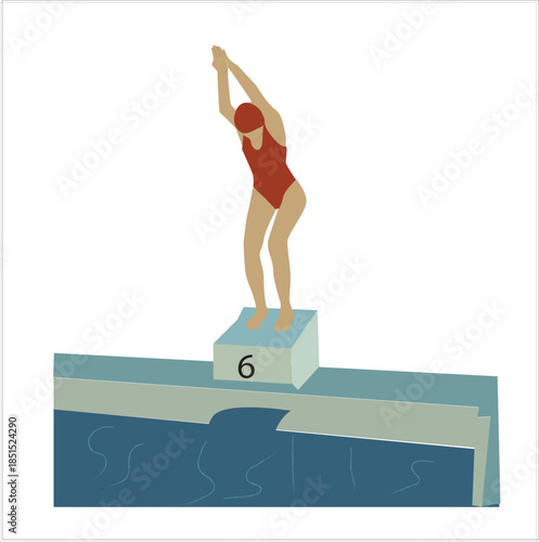 people jumping on the pool board
