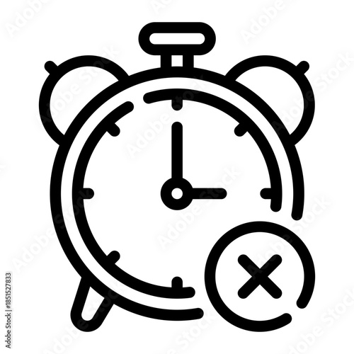 alarm off line icon