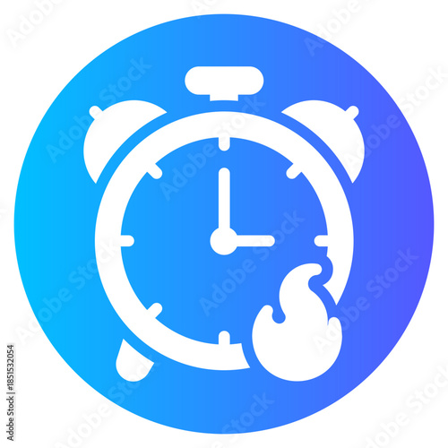 deadline gradient icon