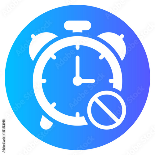 silent gradient icon