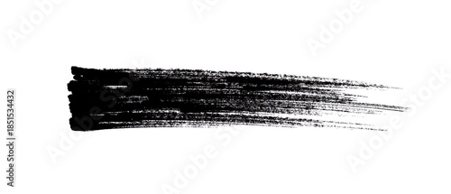 brush strokes isolated on white, including grunge acrylic textures, hand-drawn thick lines, rectangles, banners, sketchy horizontal strokes