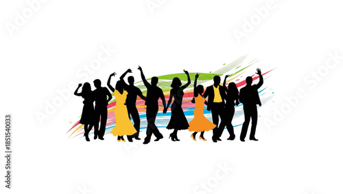 Man using angle grinder vector shilloutte on isolated white