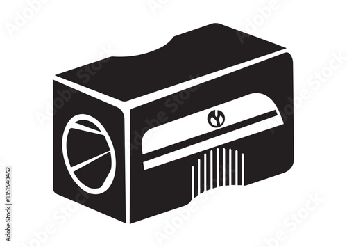 Sharpener icon, Sharpener silhouette vector