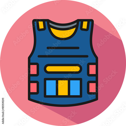 Body Armor isometric icon