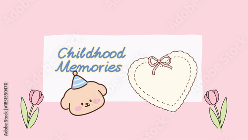 Playful Birthday Background Template 