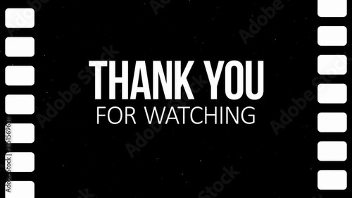 Thanks for watching, Thanks for watching sign, Thanks for watching animation, Thanks for watching text, Thank you for watching text word gold light animation loop with glitch text effect, footage, 4k 