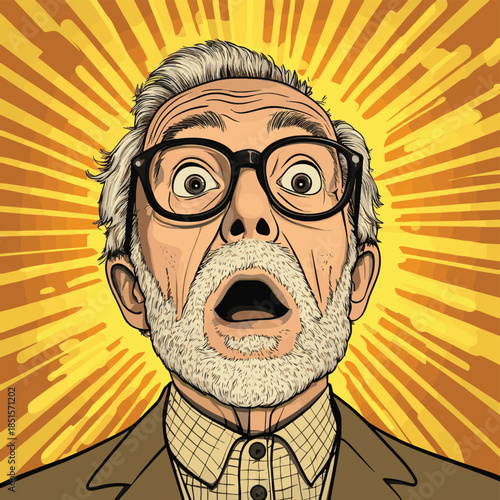 Caucasian hacker thief hacking into a computer. Vector illustration in pop art retro comic style , vector style simple color