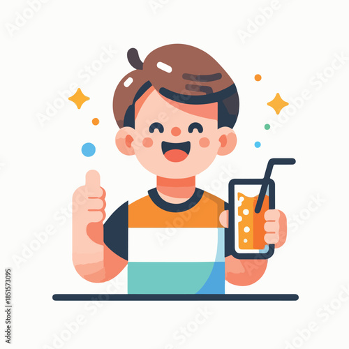 A person is drinking from a glass