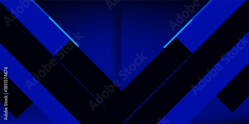 Shiny luxury abstract background blue lighting Modern abstract banner vector can use for corporate
