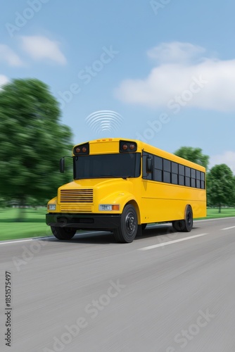 Timeline animation of school bus movement using GPS, School bus GPS tracking