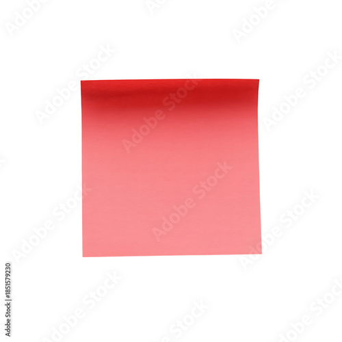 Red Empty sticky note isolated on transparent background Free Download Red Empty sticky note isolated on transparent background - GFXLoad