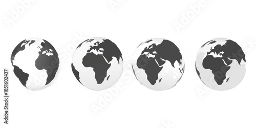 Earth s phases shown in a sequence resembling a lunar cycle display
