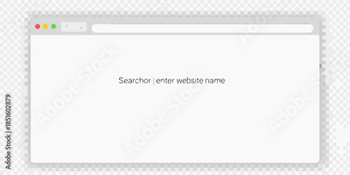 A browser window displaying a search bar with placeholder text