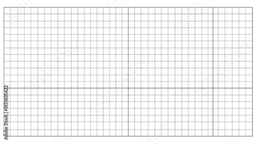 Grid pattern viewed from directly above on a clean white background