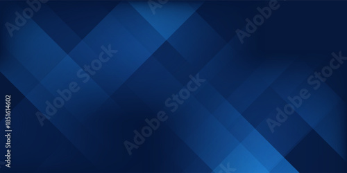 Modern dark navy blue silver abstract pattern background. Geometric shape. Line triangle angle fold polygon diamond 3D abstract simple modern art design