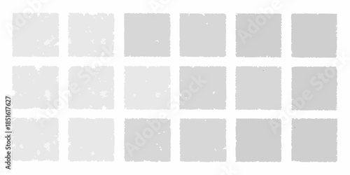 A grid of sixteen identical gray squares with subtle textural variations