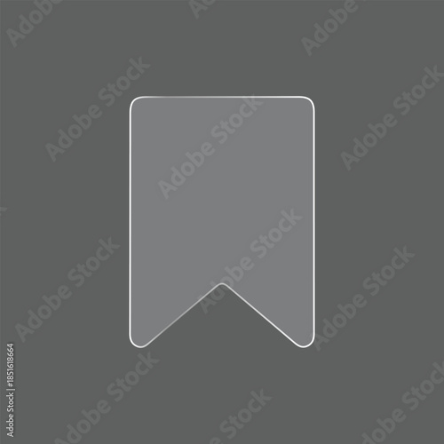 Bookmark Line Icon – Save, Favorite, and Reading Marker Symbol