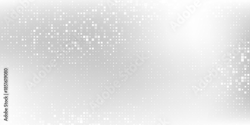 Abstract transparant foil background with metal mirror texture. Chrome gradient surface with light gloss simple