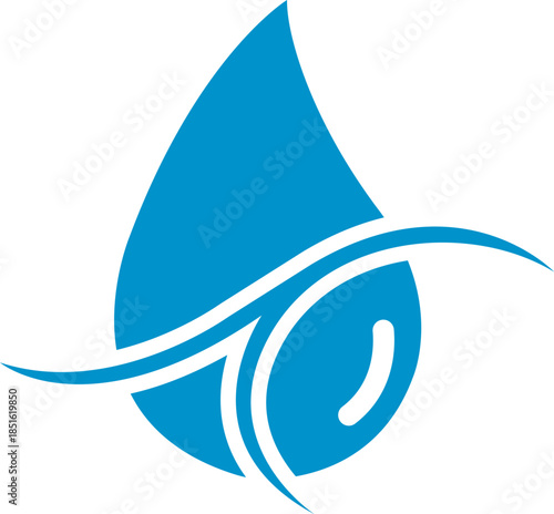 Sail Boat Ocean Travel Wave Logo Template Design Icon Vector