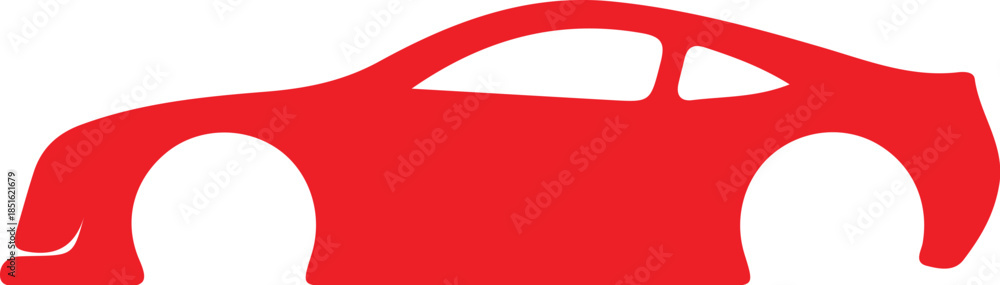 Naklejka premium Car icon simple icon. Vector ICON all icon Viktor