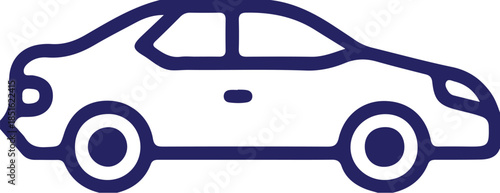 Car icon  simple icon. Vector ICON all icon Viktor