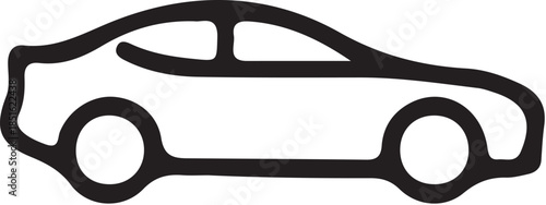 Car  Icon simple icon. Vector ICON all icon Viktor.
