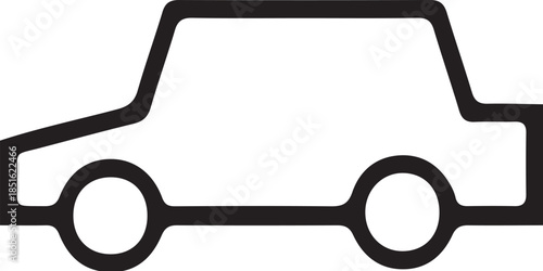 Car  Icon simple icon. Vector ICON all icon Viktor.
