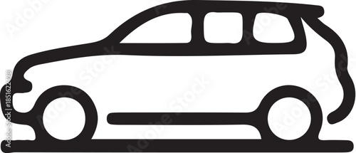 Car  Icon simple icon. Vector ICON all icon Viktor.
