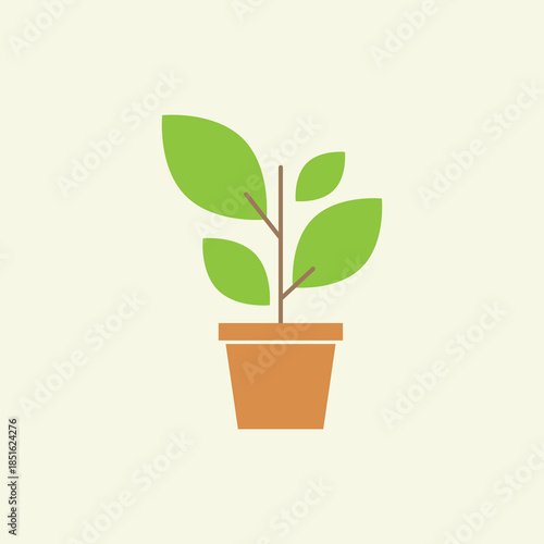 Flower Vase Icon Vector Design. Interior, home comfort. Vector icon