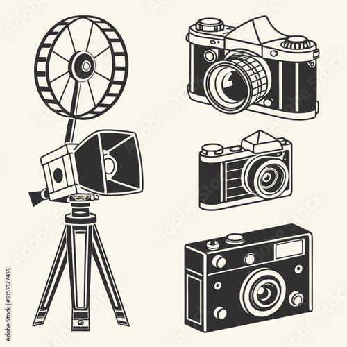 Vintage camera collection