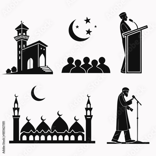 Islamic religious symbols and practices