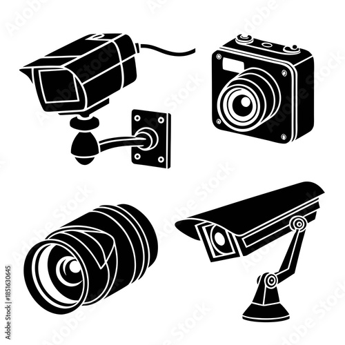 Collection of surveillance cameras
