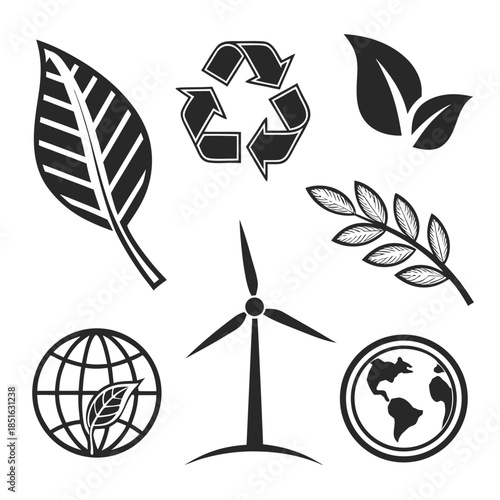 Sustainability icons