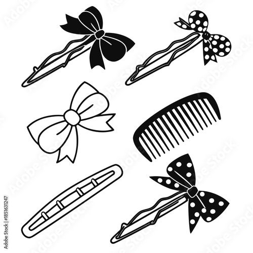 Hair accessories collection