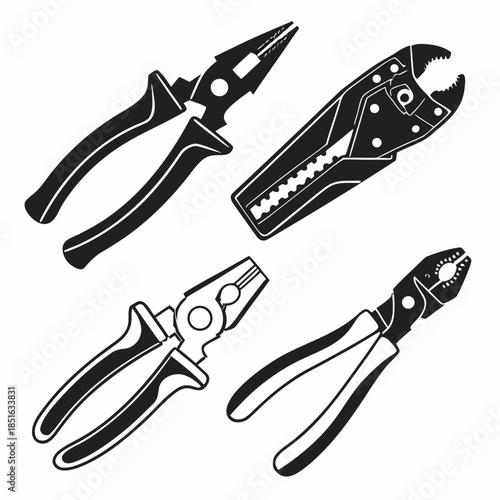 Collection of pliers