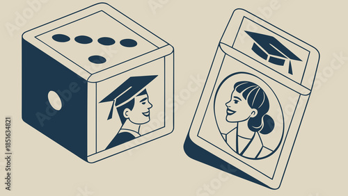 Graduation and Education A Roll of the Dice for Future Success.