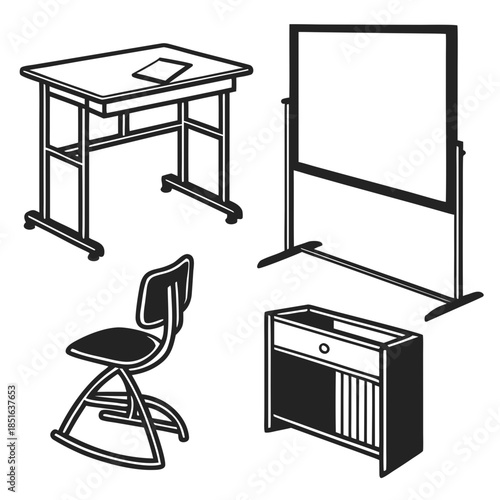 Office furniture set