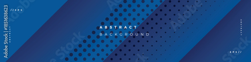 Abstract background social media banner template vector