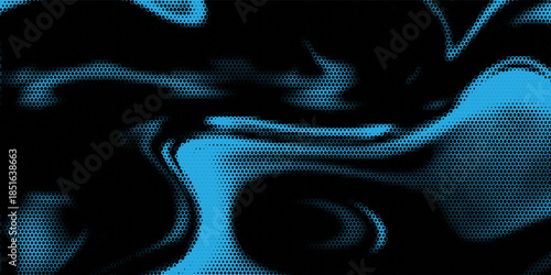 Hexagon Shapes Vector Abstract Geometric Technology Retrowave Sci-Fi Texture Isolated on Light Background. Halftone Hex Retro Simple Pattern