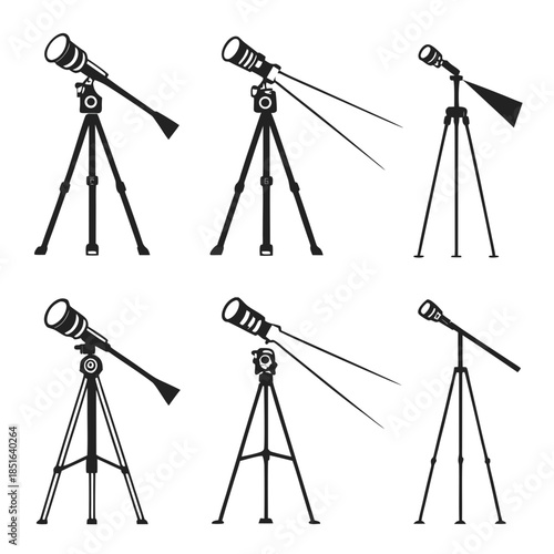 Telescope on tripod