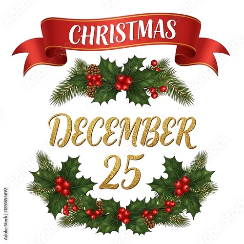 Celebrate christmas on december 25